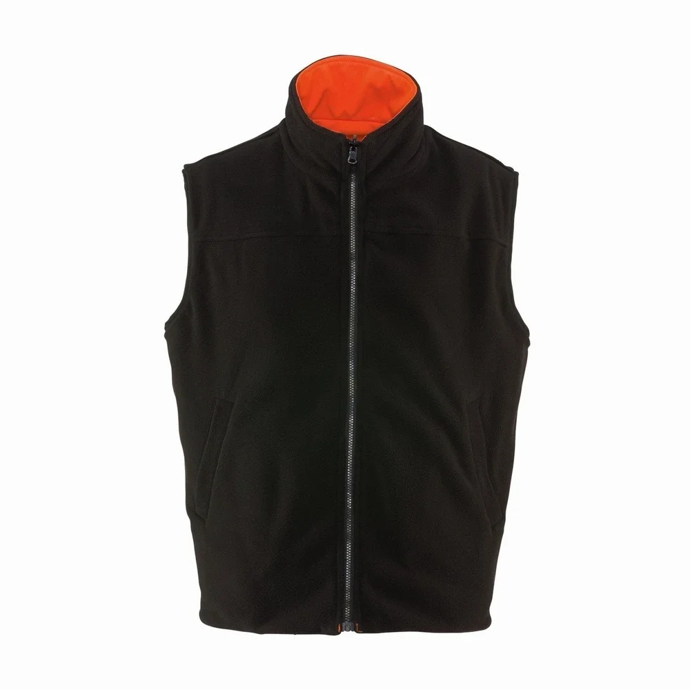 NEW RefrigiWear HiVis Reversible Softshell Safety Vest Orange Men's Size XL 9499